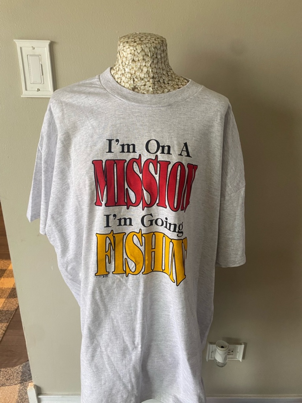Vintage 90s Fishing Tshirt Hard to Find this Tshirt